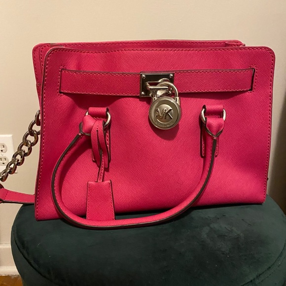 Michael kors pink handbag - Picture 1 of 2